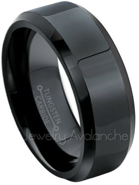 Jewelry Avalanche 8MM Comfort Fit Brushed Black Ion Beveled Edge Mens Cobalt Chrome Wedding Band 0.07ct Tanzanite Cobalt Ring December Birthstone Ring Jewelry Avalanche 8MM Comfort Fit Brushed Black Ion Beveled Edge Mens Cobalt Chrome Wedding Band 0.07ct Tanzanite Cobalt Ring December Birthstone Ring